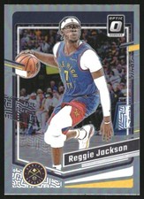 2023-24 Donruss Optic Holo #167 Reggie Jackson - BSK