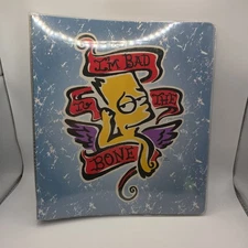 THE SIMPSONS I’m Bad To The Bone Used ALBUM BINDER 2007