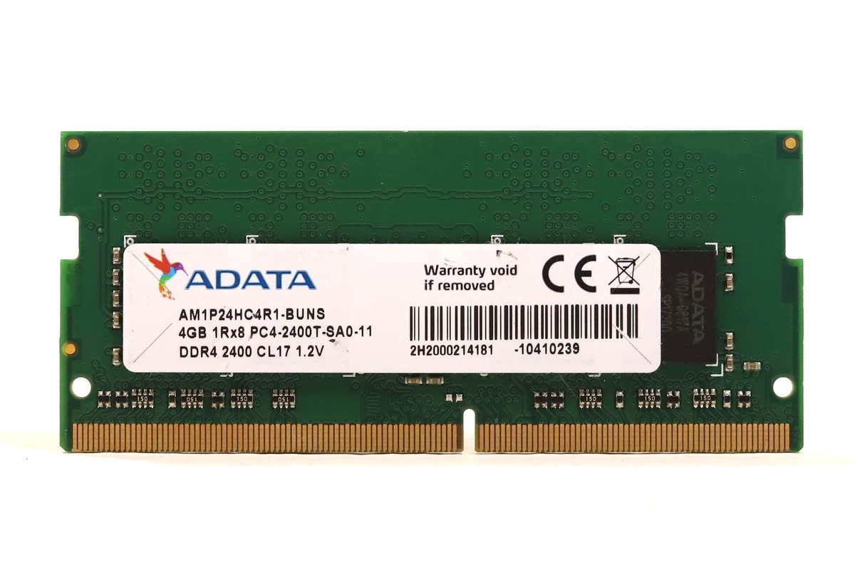 ADATA PC4-19200 (DDR4-2400) Bus Speed DDR4 SDRAM Memory (RAM) for