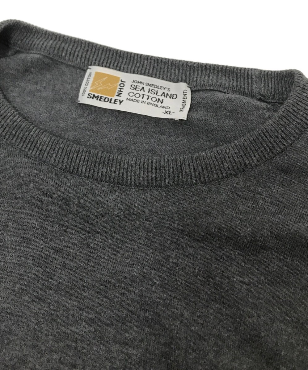 SEQUEL × JOHN SMEDLEY × FRAGMENT DESIGN cotton crew neck SEQUEL × JOHN SMEDLEY × FRAGMENT DESIGN cotton crew neck