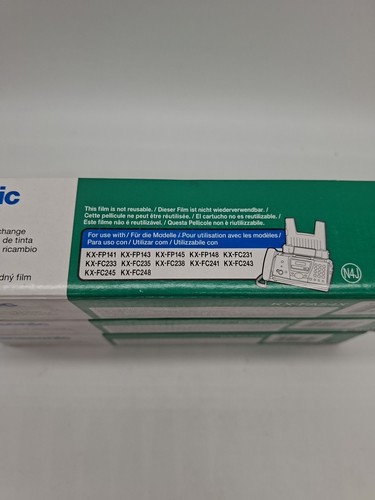 Genuine Panasonic Fax Ink Film KX-FA54X New (5 Rolls Total) - Picture 4 of 5