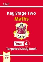 Cgp Books - KS2 Maths Targeted Study Book - Year 4 - Paperback - G245Z