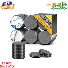20Pack Magnets for Crafts with Adhesive Backing,Round Disc Magnets Strong Stick.