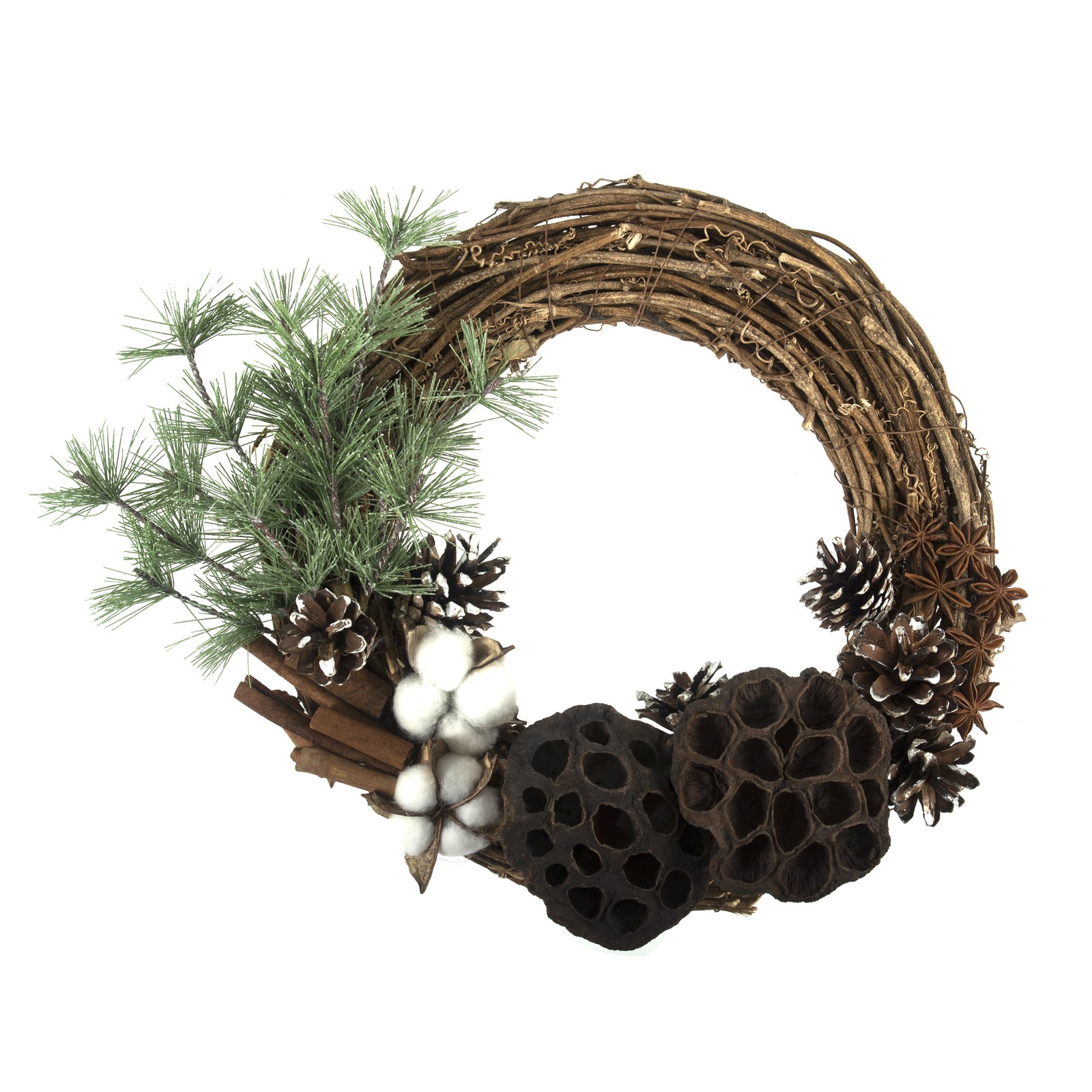 Trimits Make Your Own Wreath Kit, Festival Foliage, 30cm BW30/FRAG - Image 2