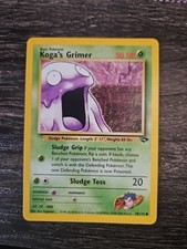 Koga's Grimer 78/132 Common Gym Challenge Pokemon Card NM