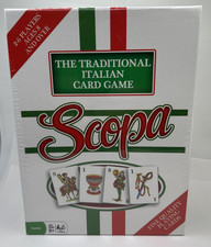 Scopa Traditional Italian Card Game Family 2+ Players Age 8+