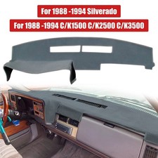 Gray Mat Dash Dashboard Cover For 1988-1994 Chevy Silverado K1500 K2500 K3500