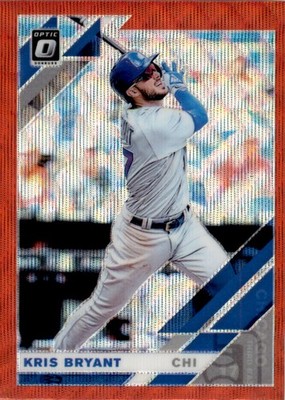 2019 Donruss Optic Kris Bryant . Chicago Cubs #109