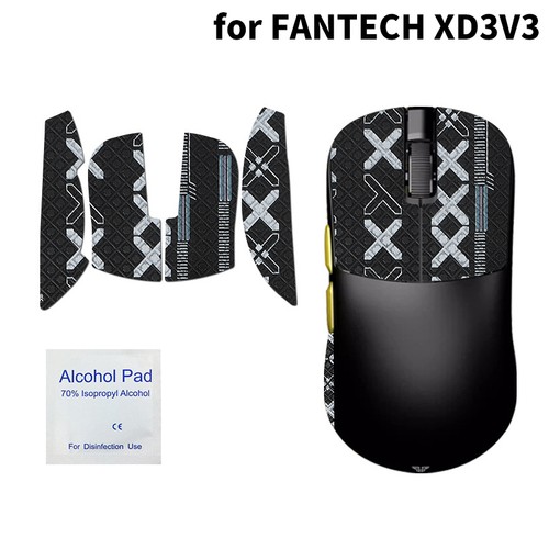 Anti-Slip Mouse Grip Tape Skate Sticker For FANTECH XD3V3 Gaming Mouse - Afbeelding 13 van 22