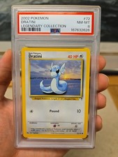 2002 POKEMON LEGENDARY COLLECTION #72 DRATINI PSA 8 LC Low Pop 37 Rare Early  on eBay