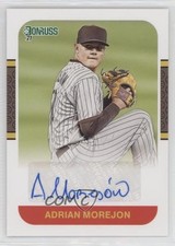 2021 Panini Donruss Retro 1987 Signatures Adrian Morejon #87S-AD Auto 6e9