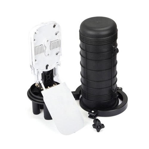 Outdoor Fiber Optic Joint Box 24 Core FTTH Splice Closure Fiber Junction Enclosu - Afbeelding 2 van 14