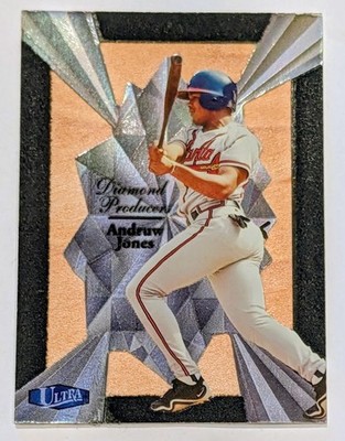 Case Hit SSP (1:288 odds) 1998 Ultra Diamond Producers Andruw Jones HOF