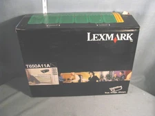NEW GENUINE FACTORY SEALED LEXMARK T650A11A PRINT CARTRIDGE T650/652/654/6