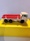 Lesney 1968 Matchbox Series #58 Daf Girder Truck White/Red Grill w/4 Girders VGC