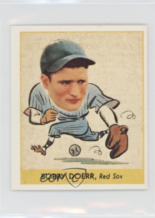 1985 Renata Galasso 1938 Goudey Heads-Up Reprints Bobby Doerr #258 HOF 0q3