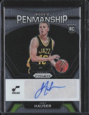 2023-24 Panini Prizm #RP-HSR Joey Hauser Rookie Penmanship