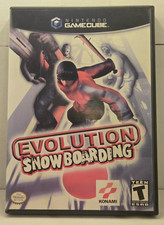 Evolution Snowboarding Nintendo GameCube with Case, No Manual, TESTED WORKING