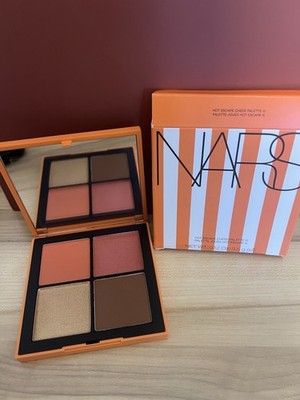 NARS HOT ESCAPE CHEEK PALETTE III~MEDIUM DEEP~BLUSH, HIGHLIGHTER, BRONZER~NIB 