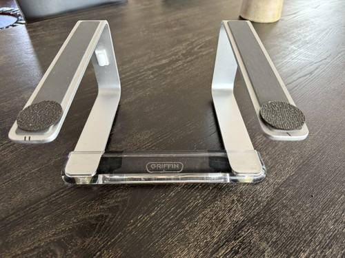 GRIFFIN ELEVATOR LAPTOP STAND--SILVER (GC-16034-2)--NEW - Picture 1 of 4