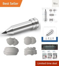 Cricut-Compatible Engraving Tool 16 Silver Blank Tags for Unique DIY Projects