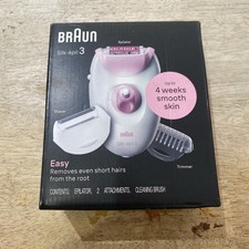 Braun Epilator Silk-epil 3 3-270, Hair Removal Device, Epilator for Women