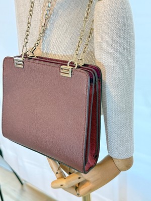 $1,900 - ETRO Women's ''E'' Leather Chain Bag - New with Imperfections