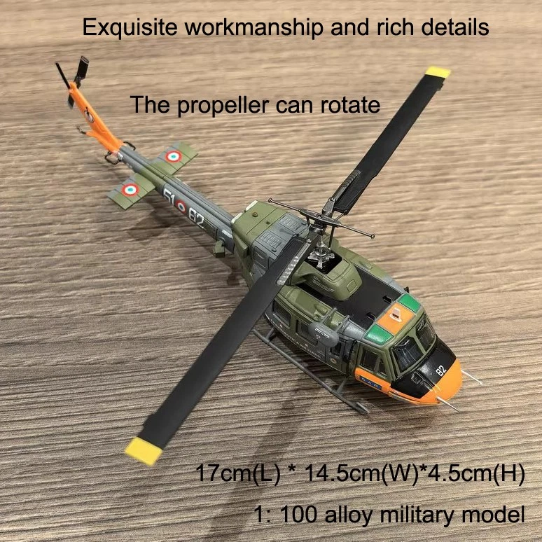 1:100 Diecast Military Model Italian Agusta-Bell AB.212 Helicopter Collection - Image 2 of 4