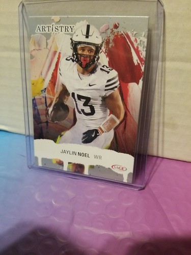 2025 Sage Artistry Silver #10 Jaylin Noel Texans RC - Picture 5 of 7