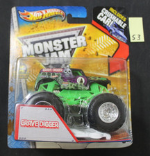 Hot Wheels Monster Jam Grave Digger With Crushable Car Maximum 2012 53