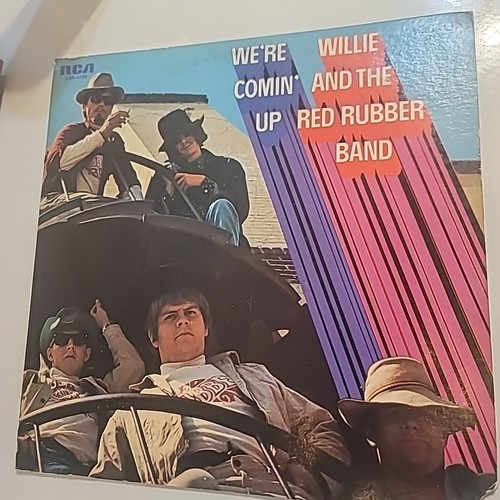 Willie And The Red Rubber Band – We're Comin' Up Lp rca Victor Rockaway Pressing - 第 1/9 張圖片