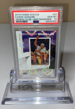 2019-20 Panini Status Trophy Club /125 White Diamond #22 Kawhi Leonard PSA 10