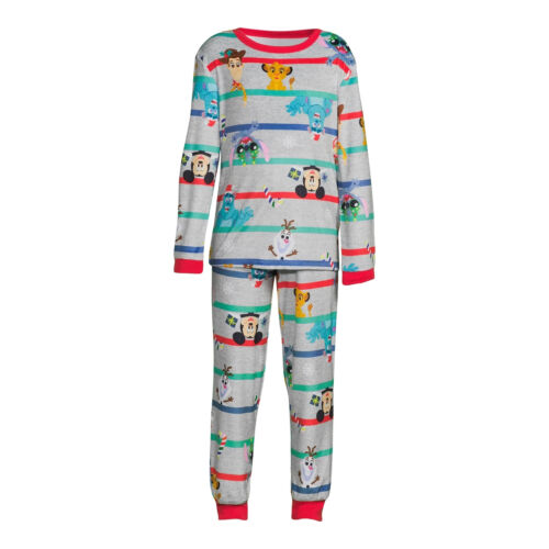 2 Disney 100 Celebration Sleep Set 2 Pc Each Pajamas Christmas Holiday Size 6/7 - Picture 2 of 8
