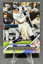 2024 Topps Now #555 Aaron Judge - Fastest Player to Reach 300 HR's