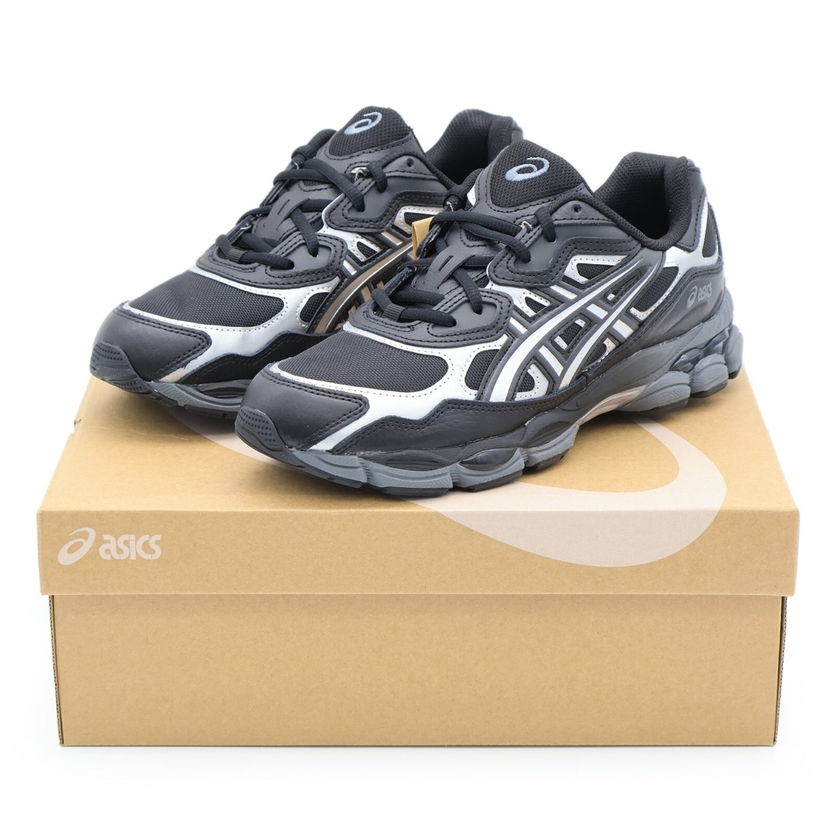 1203A280-002 Asics Gel-NYC Black Graphite Grey Dark Gray 1203A280-002 Asics Gel-NYC Black Graphite Grey Dark Gray