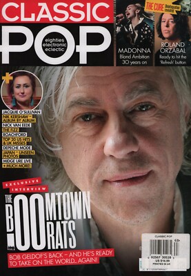Classic Pop Magazine The Boomtown Rats Roland Orzabel Nik Kershaw Roachford LE