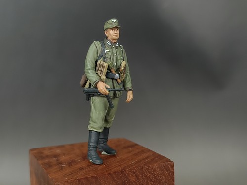 Figura Soldado MP40 Alemán 6to Ejército MP40 Construido Pintado Segunda Guerra Mundial Batalla de Stalingrado - Imagen 9 de 9