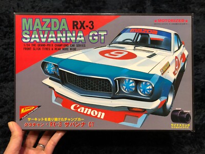 MAZDA RX 3 SAVANNA GT  1/24  MODEL KIT NICHIMO