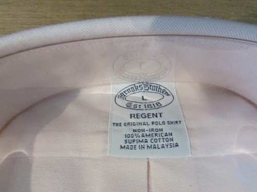 Camicia elegante uomo Brooks Brother lino irlandese con bottoni grande rosa chiaro nuova - Foto 4 di 5