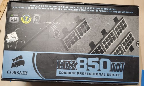 Corsair HX850W & Hx750W Power Supply - New, Open Box - Picture 1 of 5