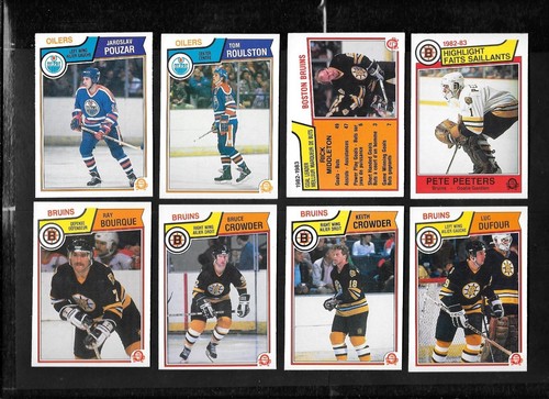 1983-84 OPC 83-84 O PEE CHEE NHL HOCKEY CARD & ERROR VARIATION 1-132 SEE LIST - Picture 96 of 274