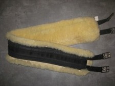 Sattelgurt Langgurt Konturgurt von Bucas mit Lammfell von CHRIST 135cm