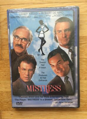 DVD Mistress Robert De Niro,Martin Landau,Danny Aiello,Eli Wallach,Region 1 New