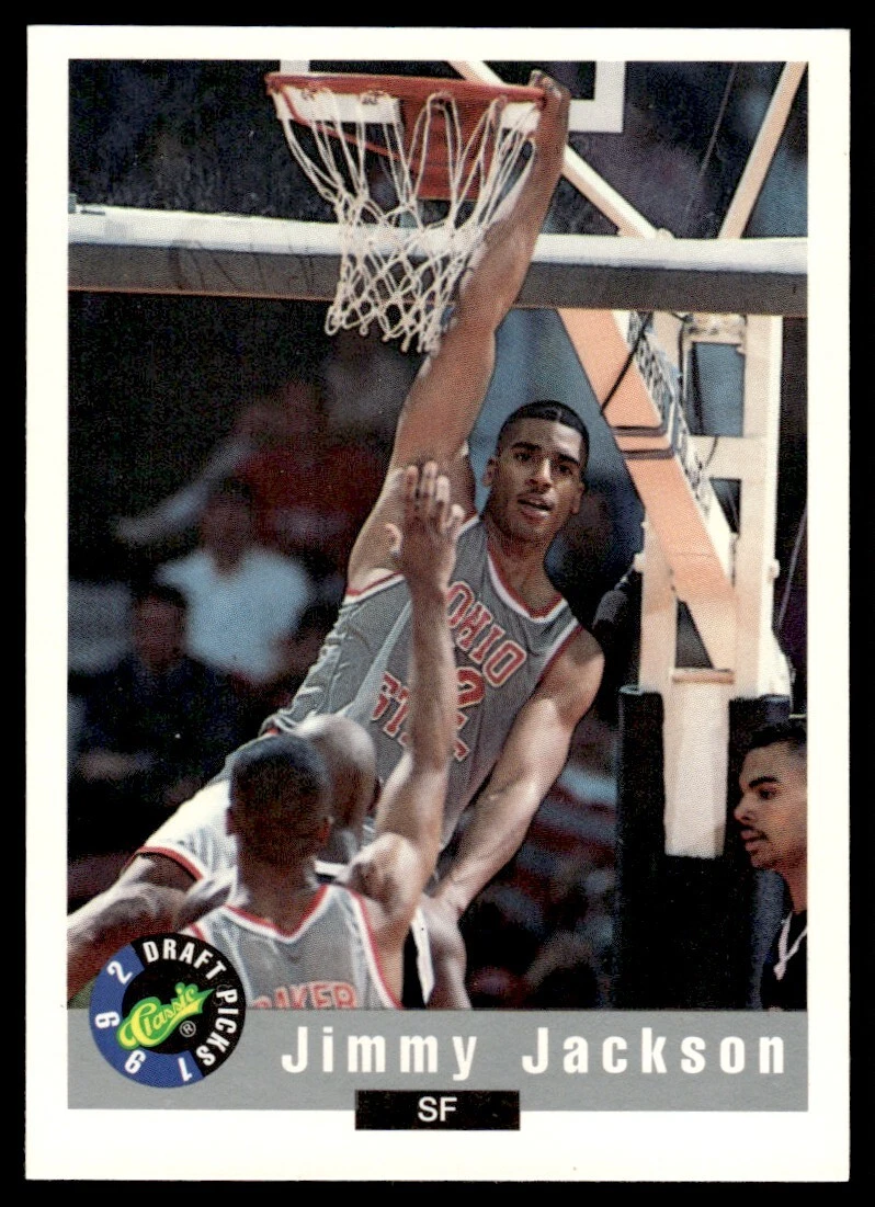 1992-93 Classic Draft Jimmy Jackson Ohio State Buckeyes #31