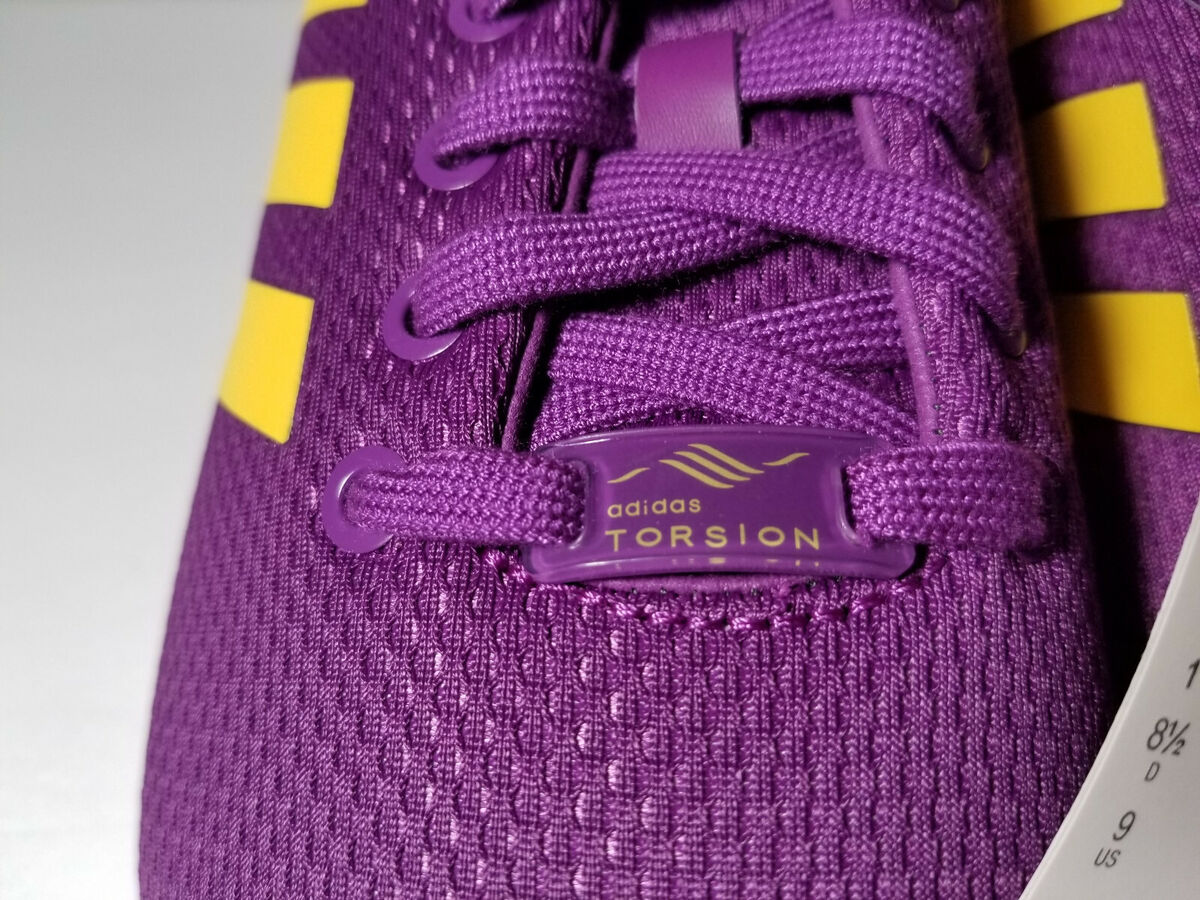 Size 9 - adidas ZX Flux Glory Purple Yellow for sale online Size 9 - adidas ZX Flux Glory Purple Yellow for sale online
