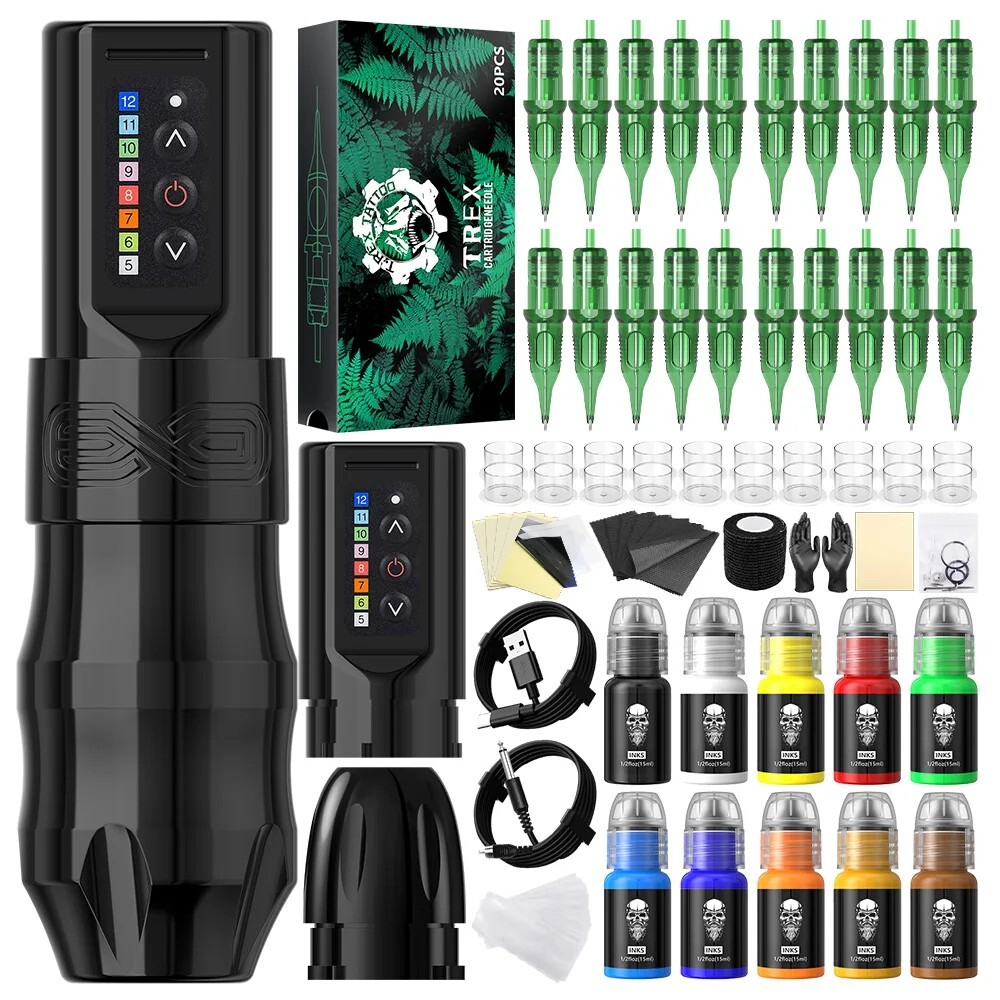 A-6/ 新品未使用 XNET EXOtattoomachine ful set Afeee2fcad6904f44985afea1481df