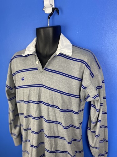 Vintage Canterbury casual rugby jersey small grey - Picture 4 of 9