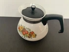 Vintage Corningware ‘Spice of Life’ pattern 6 cup P-104-8 Teapot /w Lid