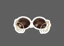 Coconut Bra Sticker Island Waterproof NEW Tropical Beach Ocean Gift NEW