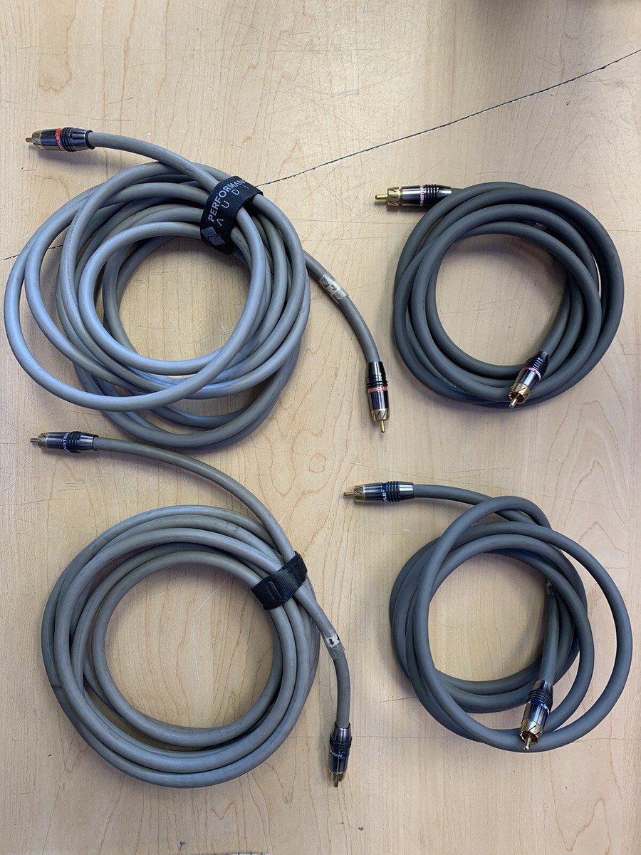 Monster Cable Mseries RCA Cables - 2 Pairs | eBay